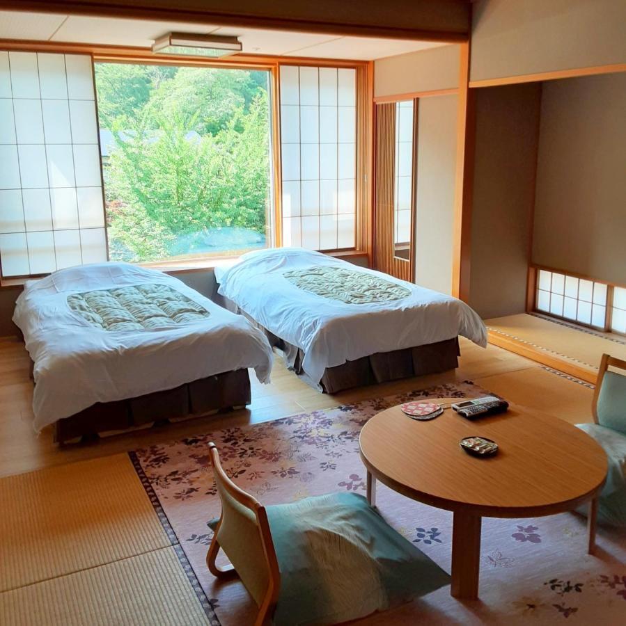 Oushuku Onsen Choeikan Shizukuishi Exterior foto